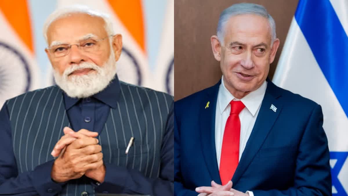 PM MODI & BENJAMIN NETANYAHU