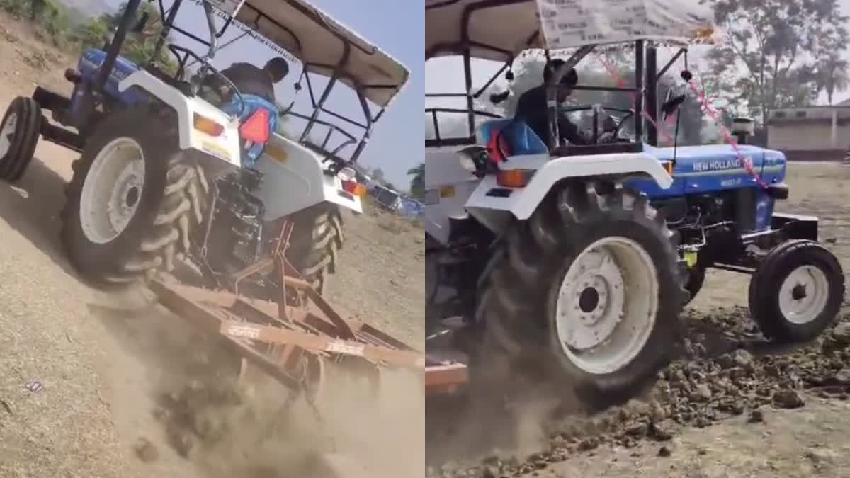 GUNA SARPANCH SON DUG UP PITCH