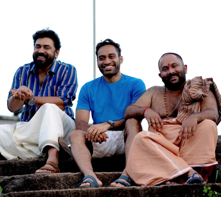 SARVAM MAYA MOVIE NIVIN PAULY AJU VARGHESHE AND NIVIN PAULY FILM AKHIL SATHYAN DIRECTOR