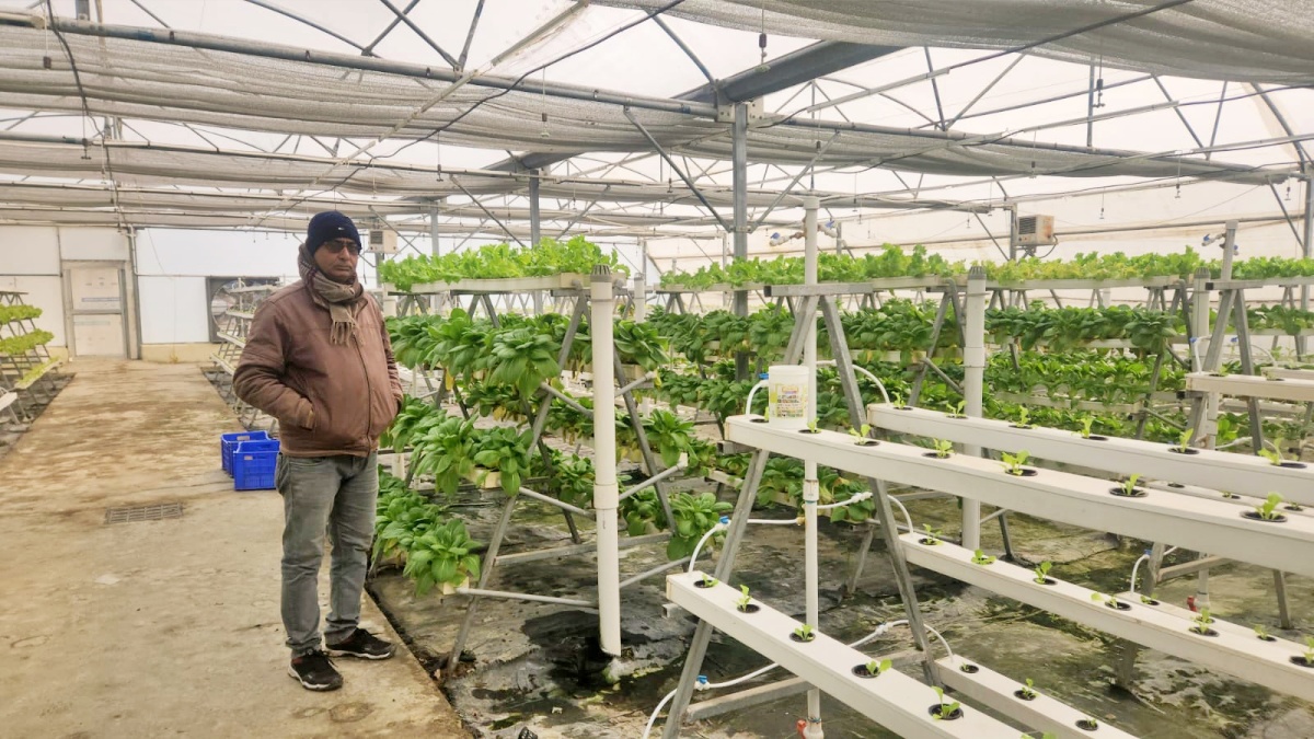 Farming in air in Bihar