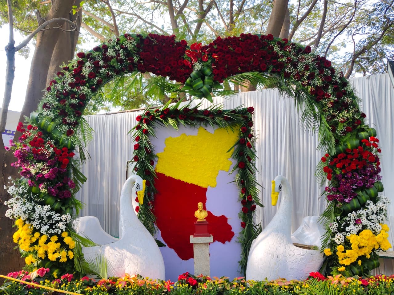 KOPPAL  SHREE GAVISIDDESHWARA MATHA FAIR  ಗವಿಸಿದ್ದೇಶ್ವರ ಜಾತ್ರೆ  ಫಲಪುಷ್ಪ ಪ್ರದರ್ಶನ