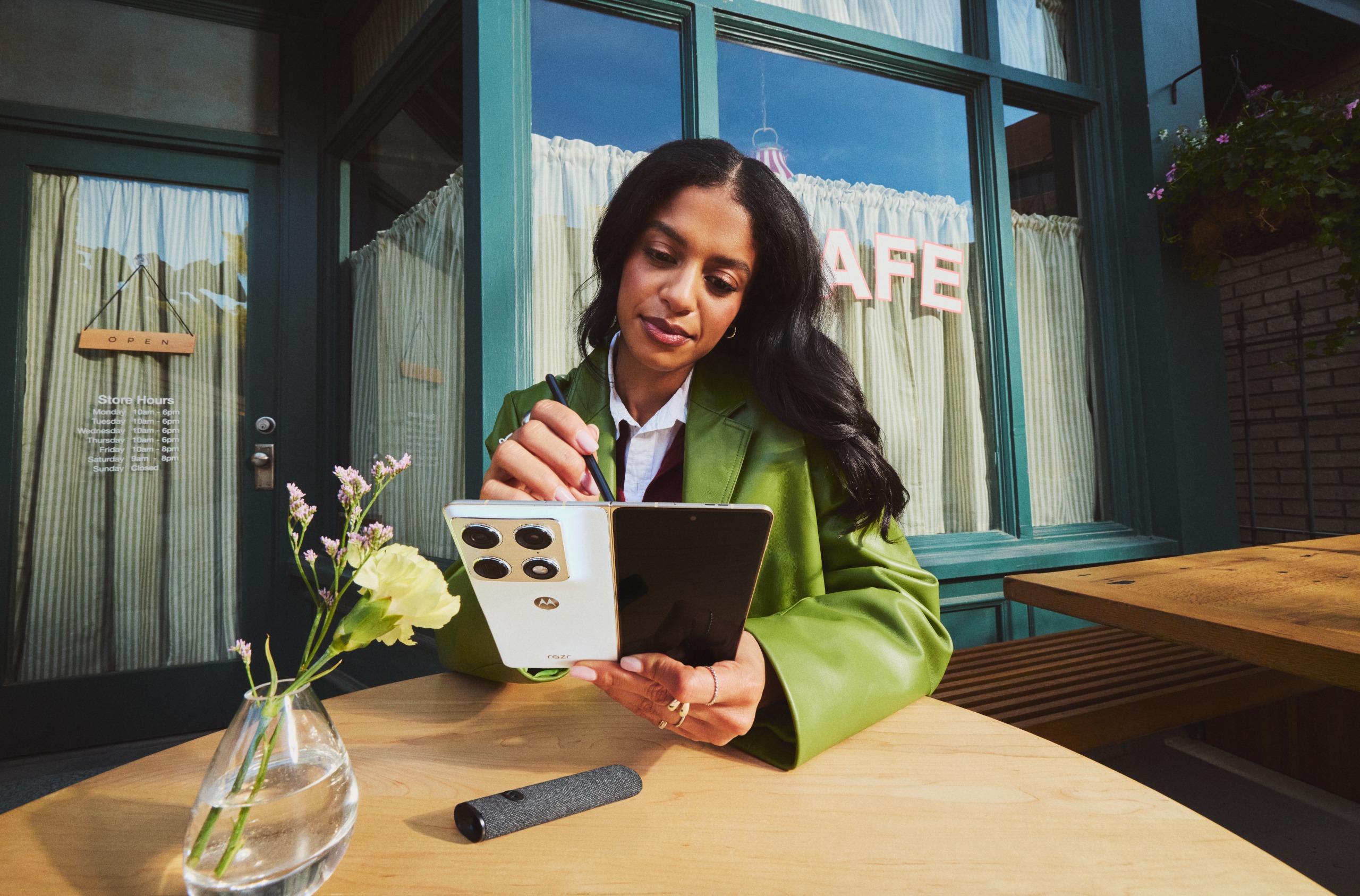 Motorola unveils first book-style foldable, Razr Fold