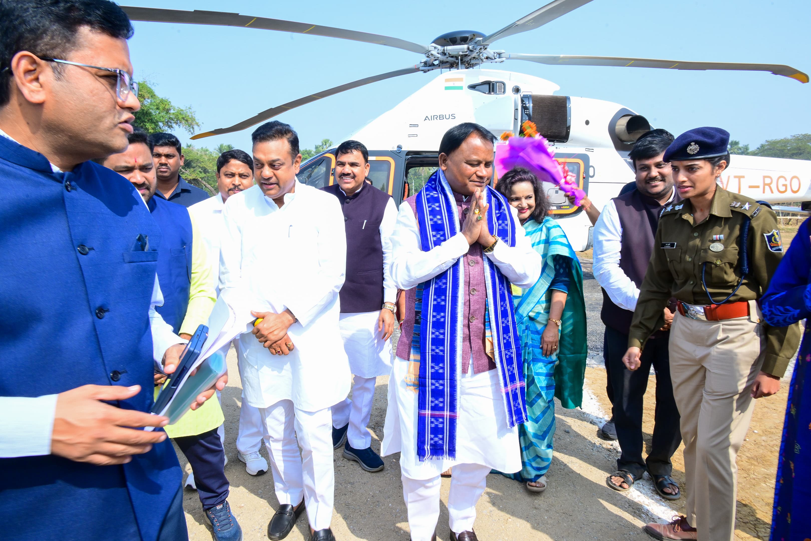 Chief Minister Mohan Majhi laid foundation stone of Godabarish Mishra Adarsha School