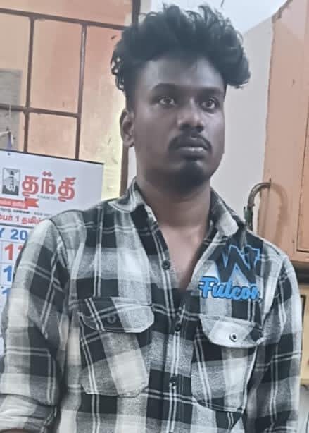 போதைப்பொருள் விற்றதாக கைது செய்யப்பட்டஇளைஞர்