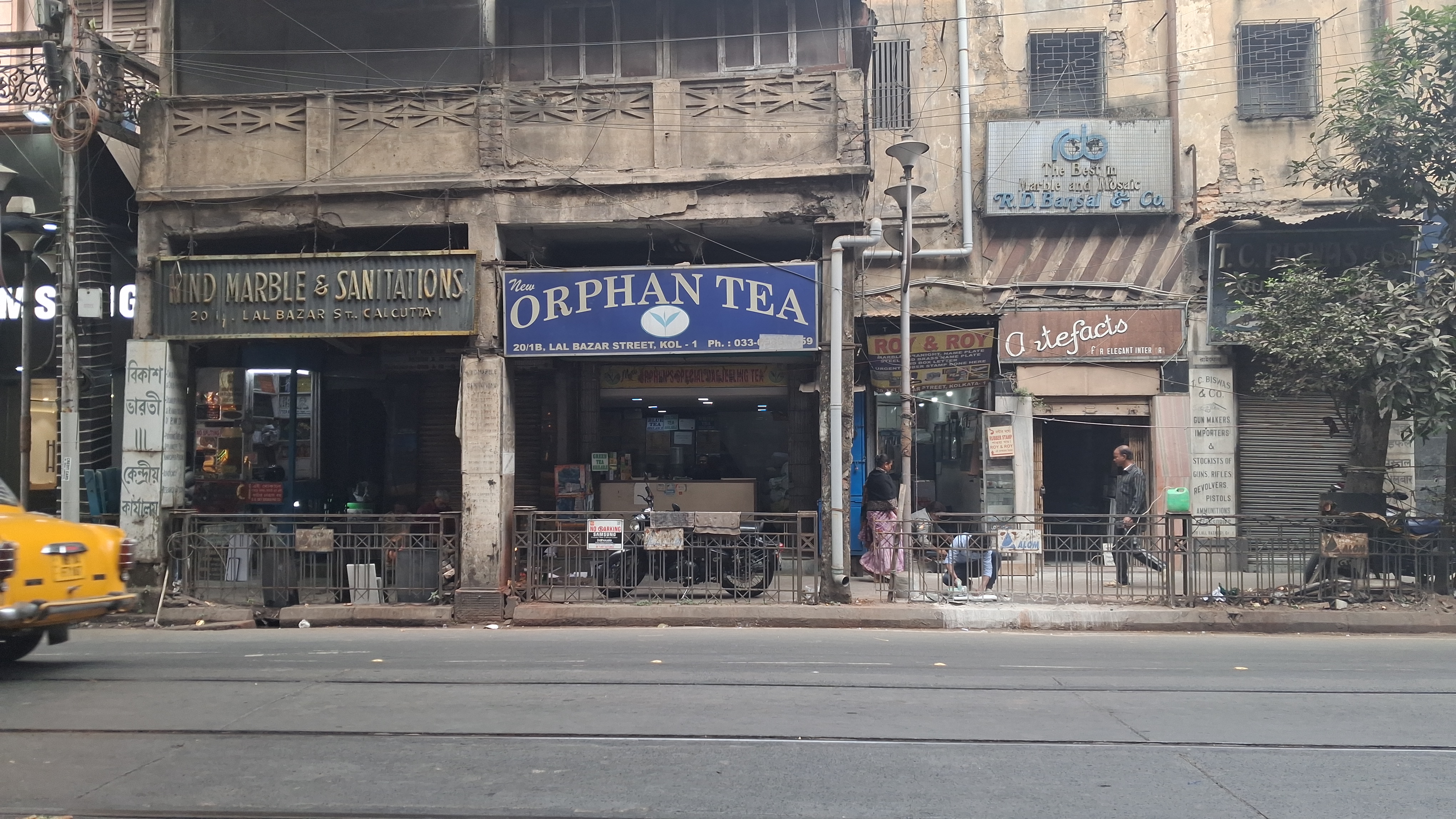 new Orphan Tea shop