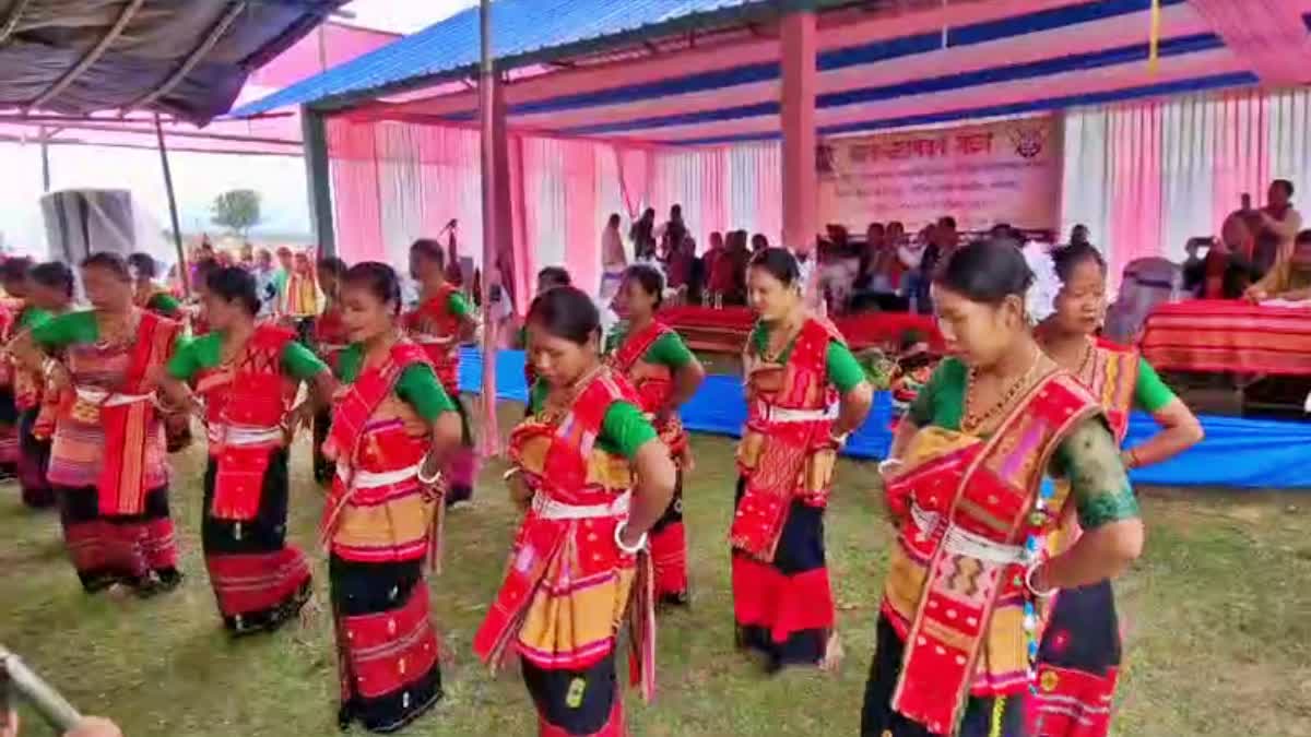 Public awareness meeting demanding solutions to various problems of rabha