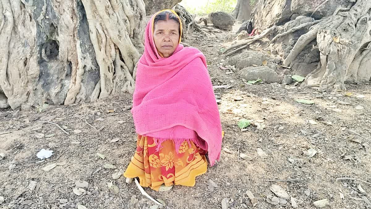 NO ROAD IN BIHAR VILLAGE