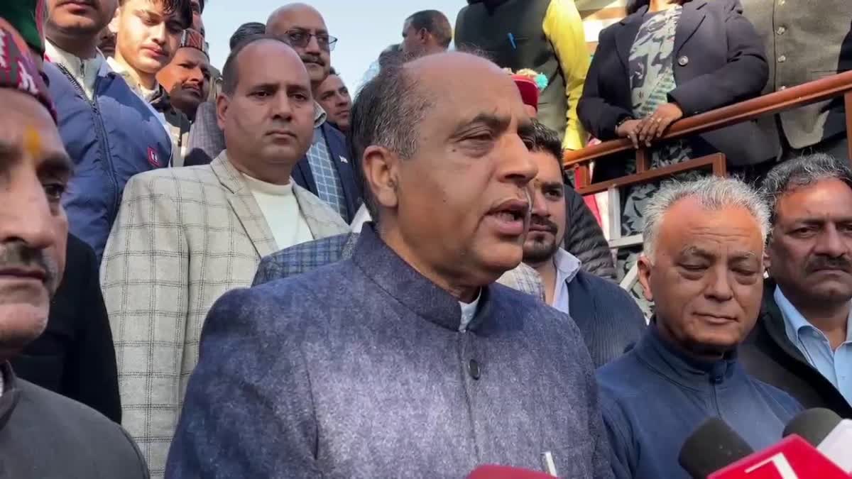 Jairam Thakur target CM Sukhu
