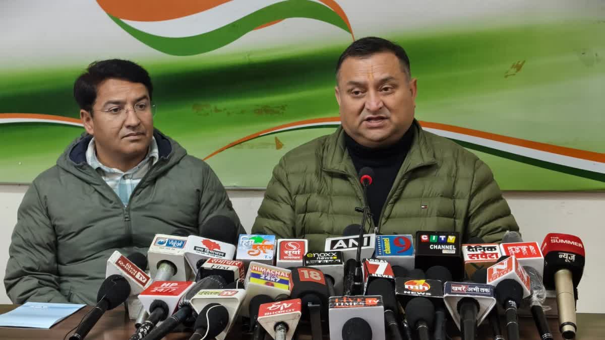 HP Congress state president Vinay Kumar