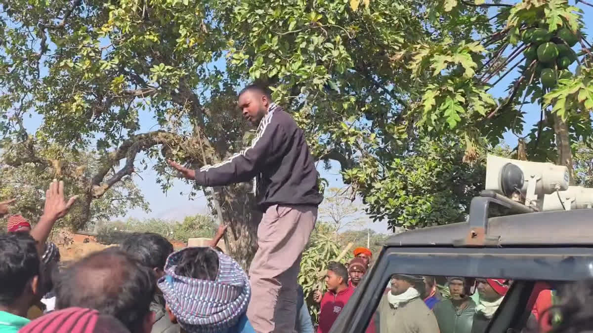 villagers surrounded forest ranger