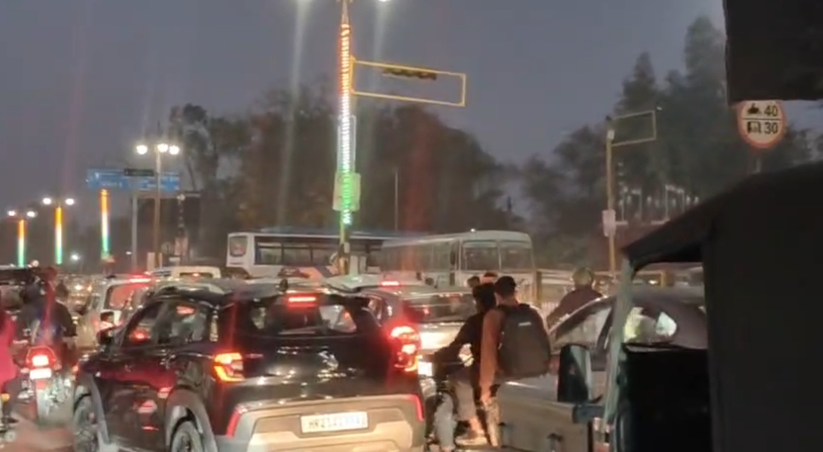 TRAFFIC CONGESTION IN HISAR