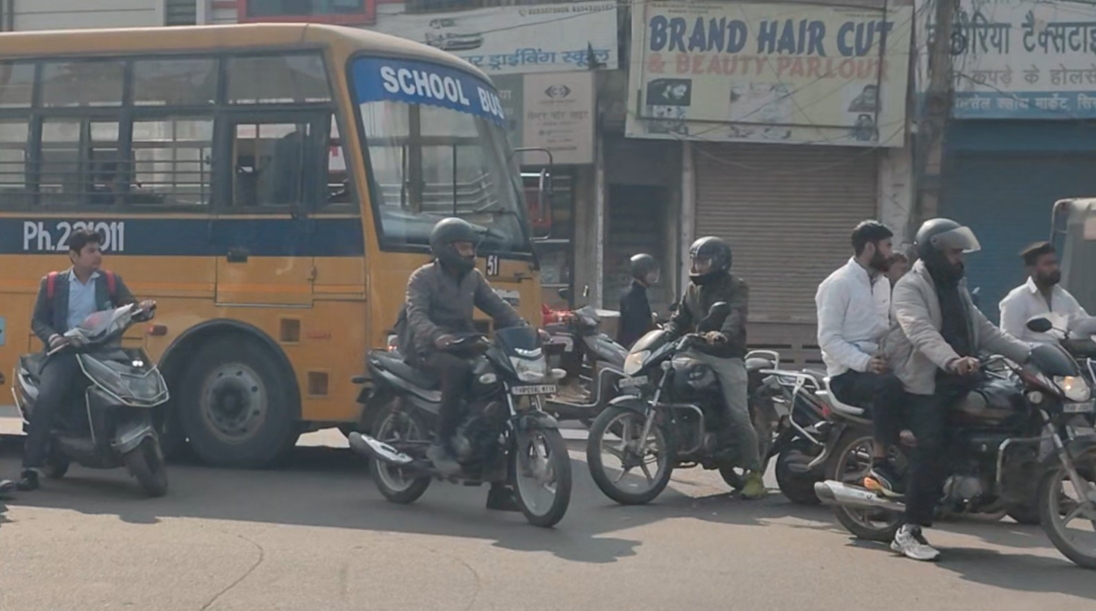 TRAFFIC CONGESTION IN HISAR