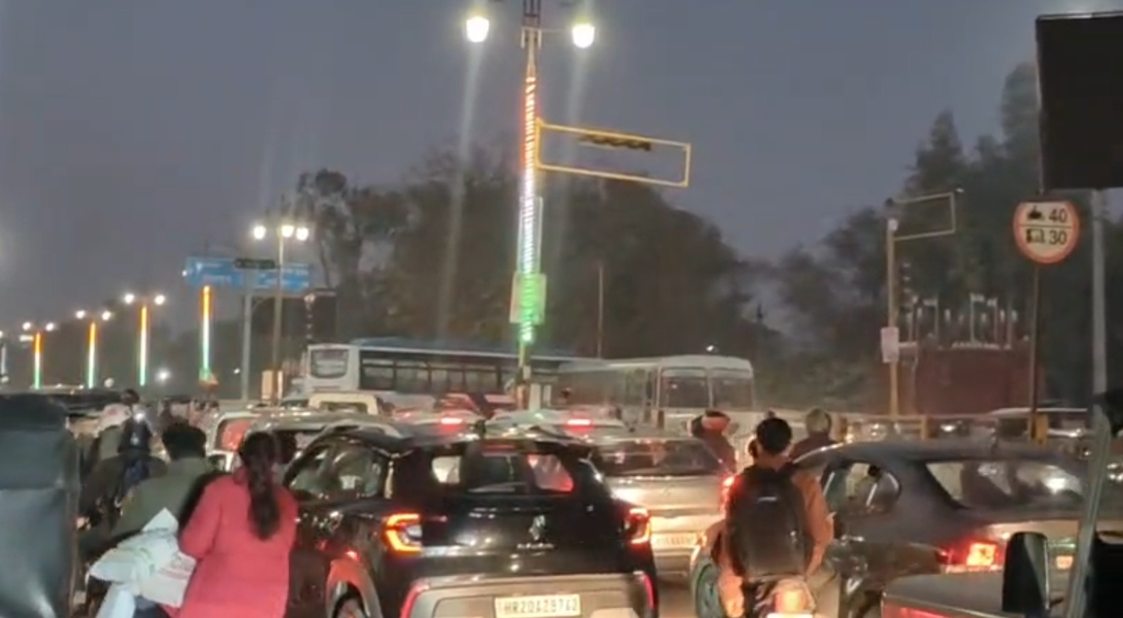 TRAFFIC CONGESTION IN HISAR