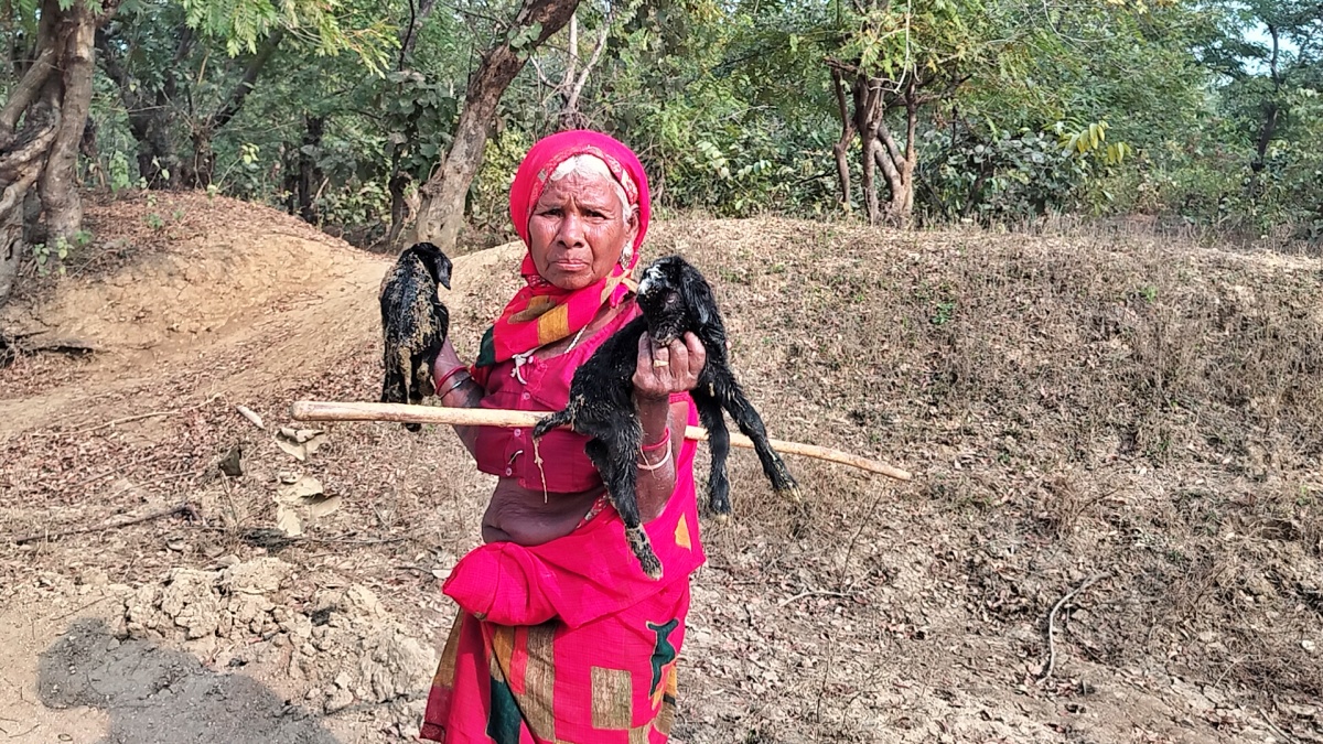 NO ROAD IN BIHAR VILLAGE