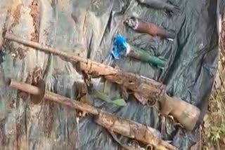 RECOVERED WEAPONS OF NAXALITES