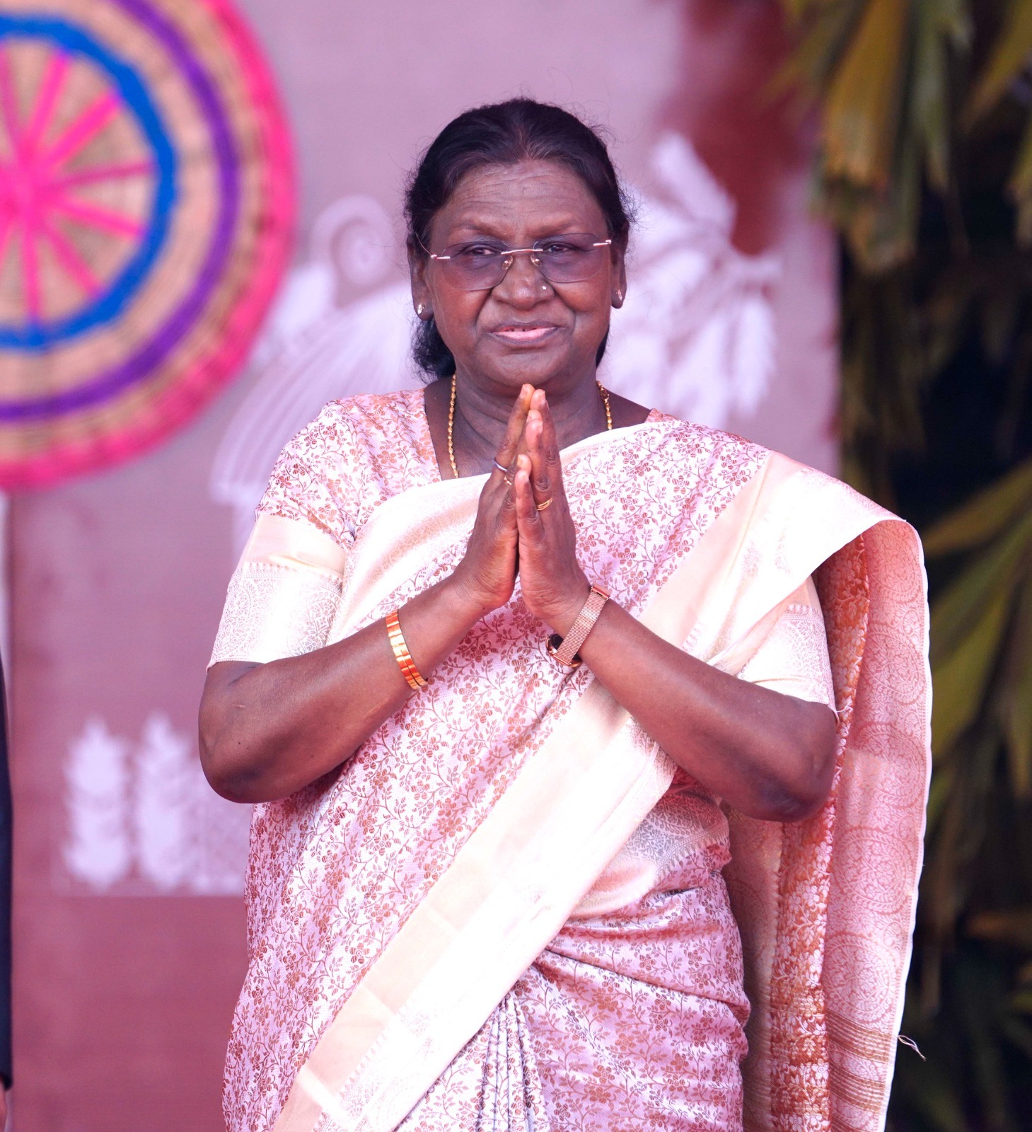 President Murmu In Bastar Pandum