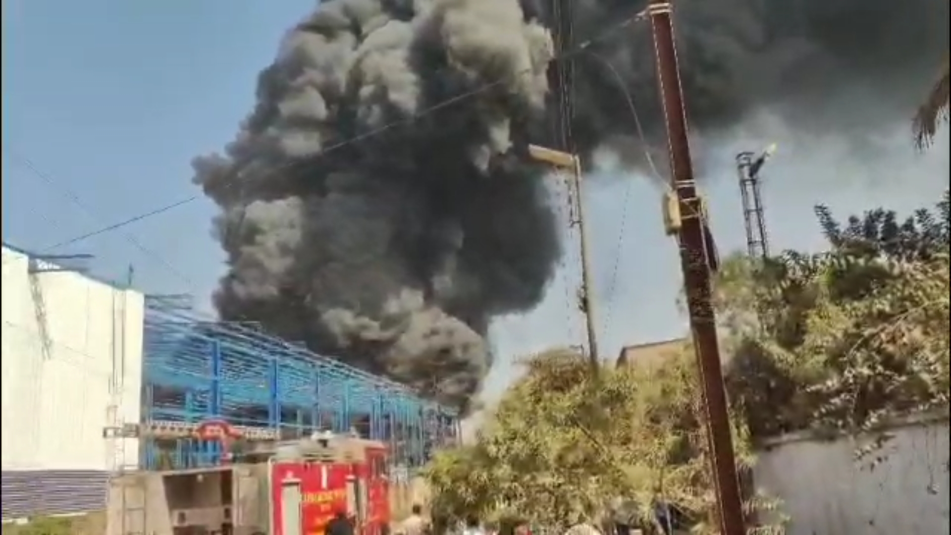 Raipur factory fire