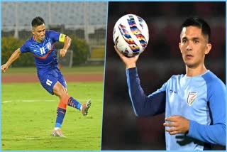SUNIL CHHETRI  INDIAN FOOTBALL TEAM  SUNIL CHHETRI GOALS  സുനിൽ ഛേത്രി