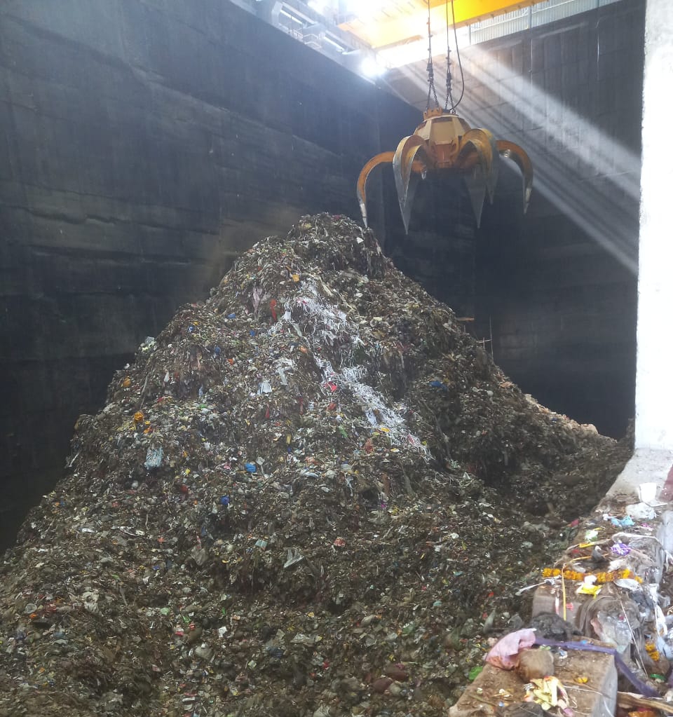 900 टन कचरे से 230 मेगावाट बिजली का उत्पादन