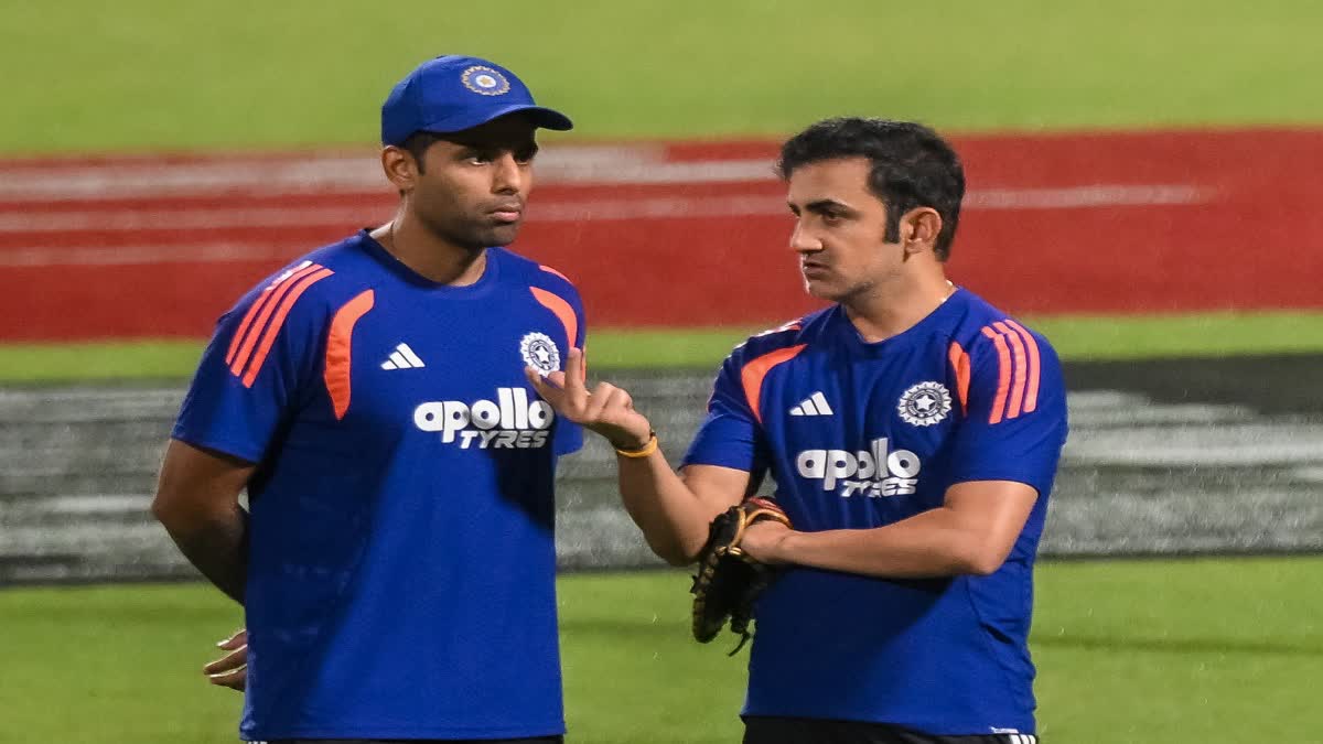 कप्तान सूर्यकुमार यादव और हेड कोच गौतम गंभीर