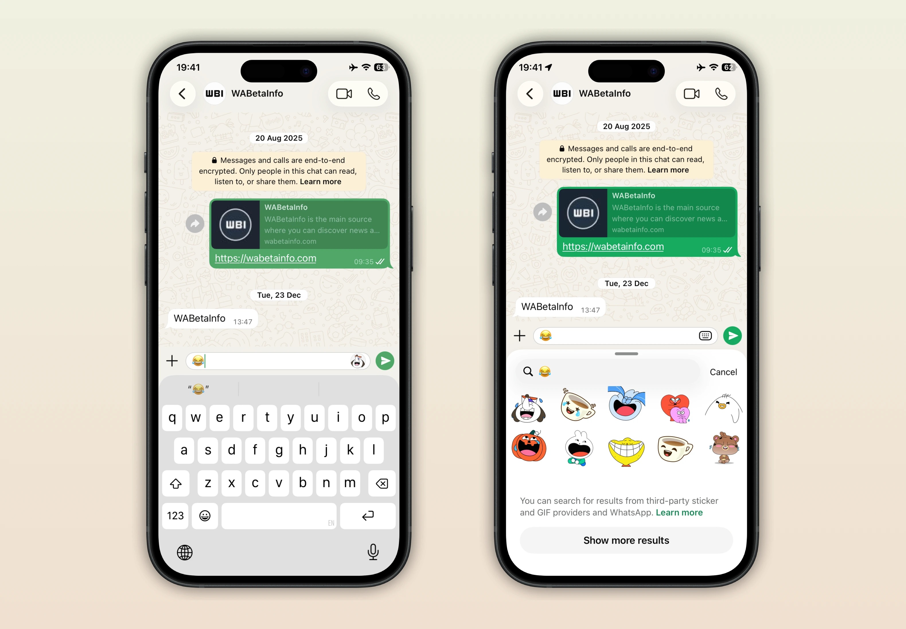 You can see the new feature in this screenshot from WhatsApp feature tracker WABetaInfo.
