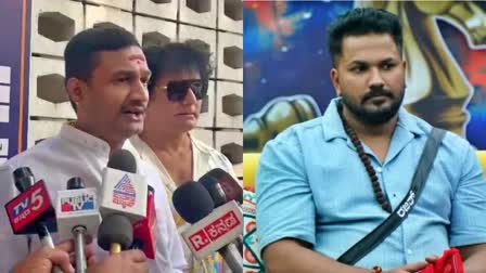 Social activist Girish Kumar (left) Bigg Boss contestant Rajat (right)