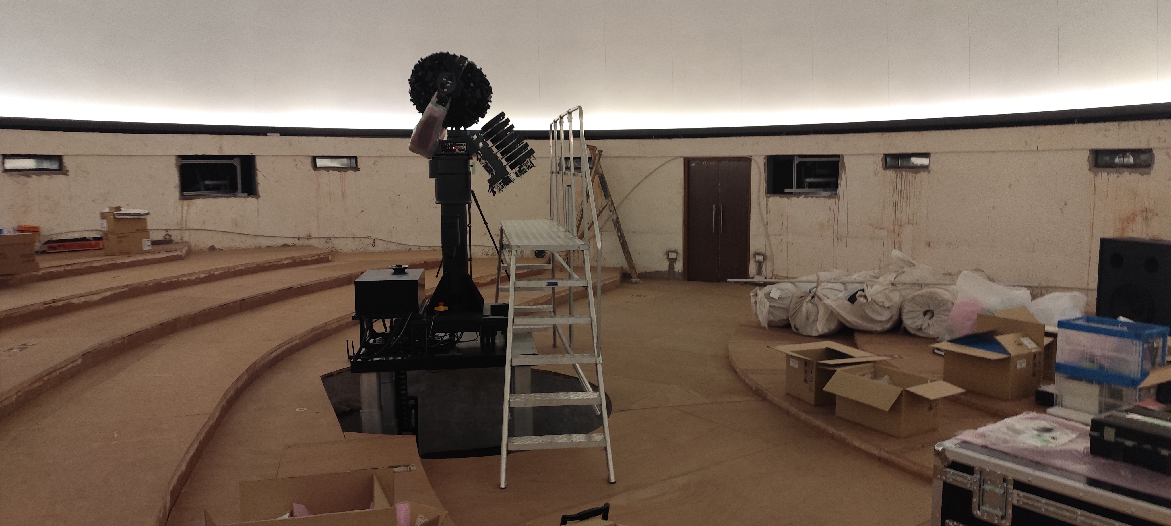 planetarium construction in dumka