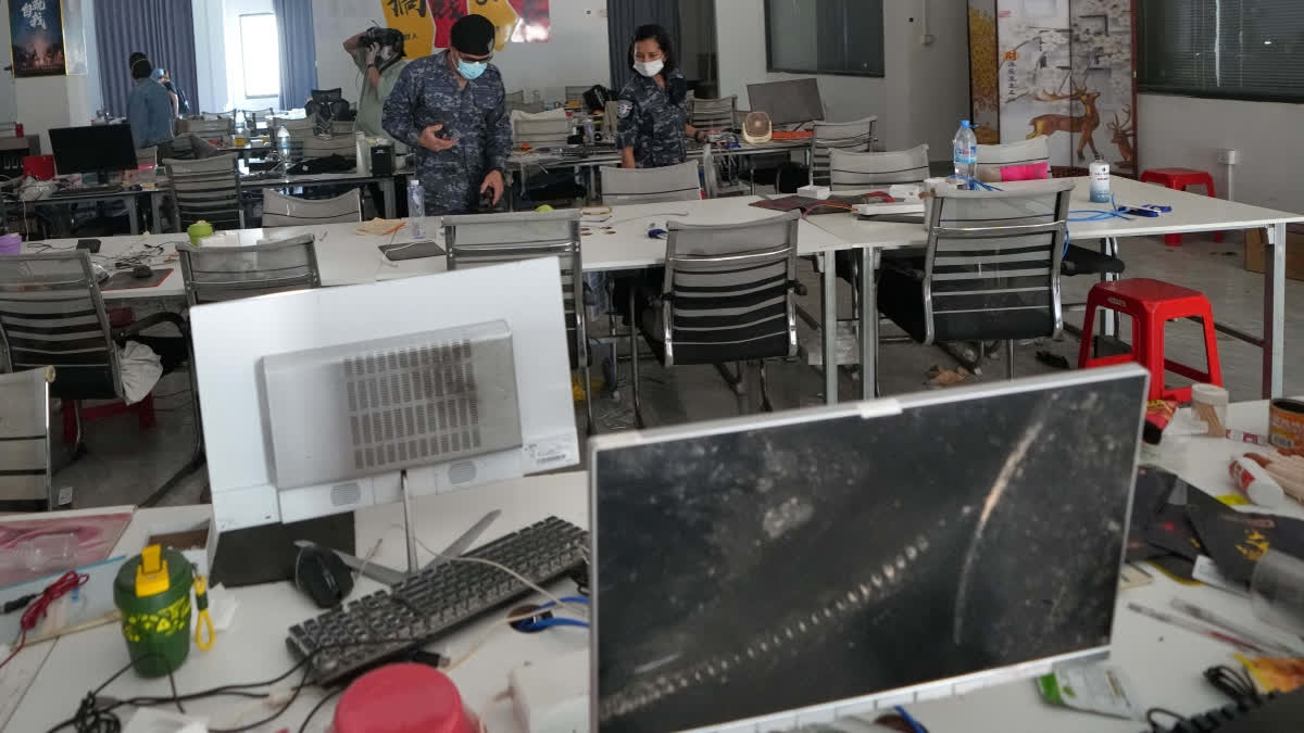 Inside A Huge Compound On Thailand-Cambodia Border Where 10,000 Workers Scammed People Globally