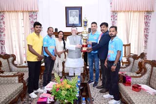 Players met the Governor