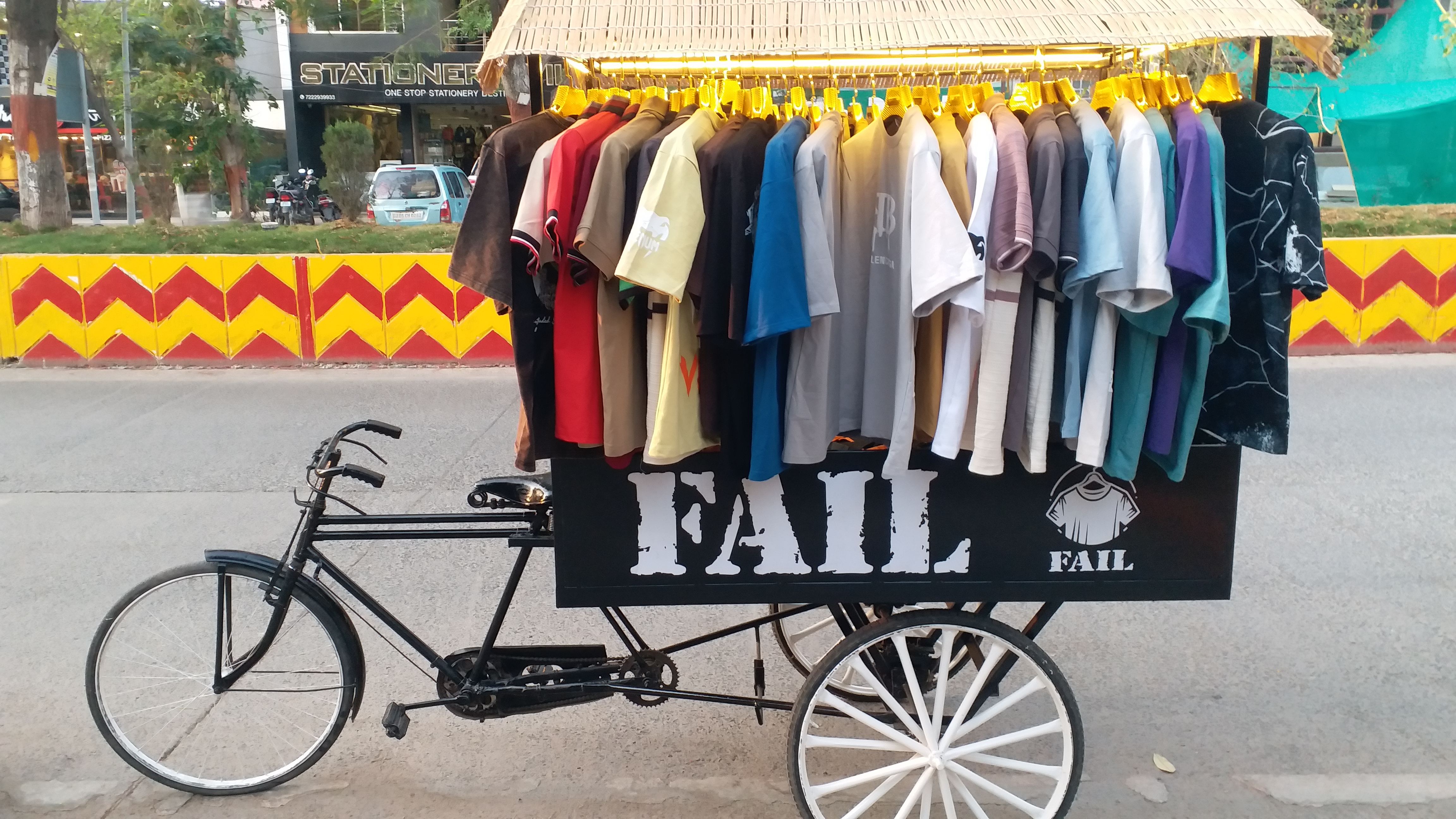 12th failed youth cloth selling
