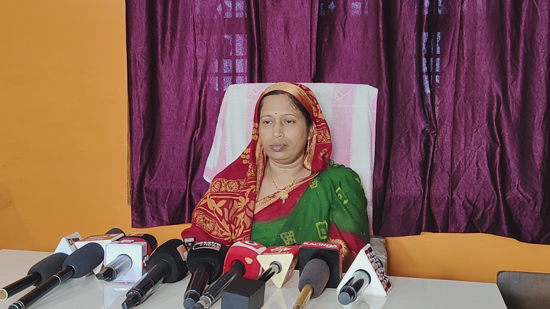 Sudhir's wife Rashmita Patra