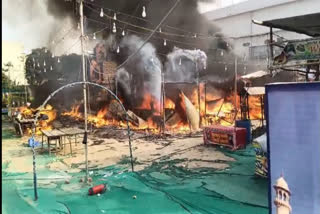 Uttar Pradesh Trade Fair Burned To Ashes By Fire