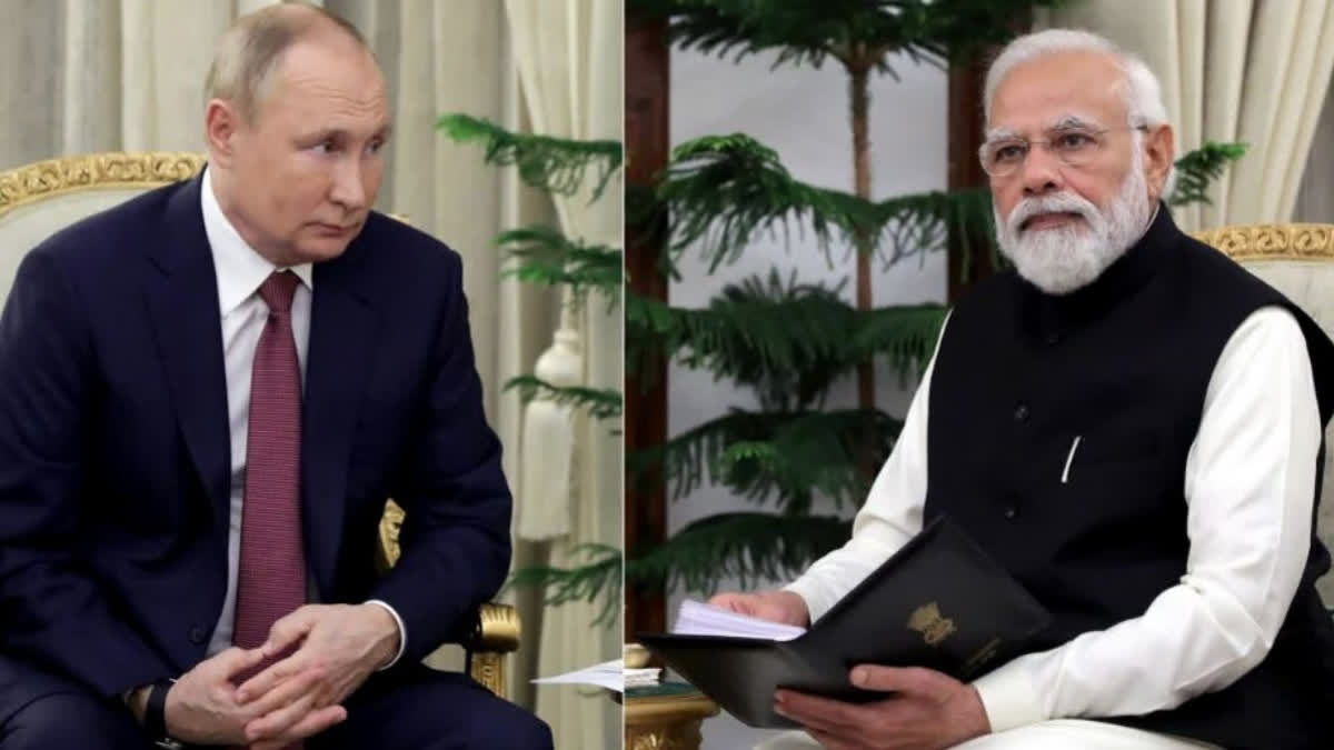 India-Russia Annual Summit: Kremlin Expecting A 'Very Important And Full Fledged Visit' By PM Modi Russian President Vladimir Putin (left) and Prime Minister Narendra Modi.