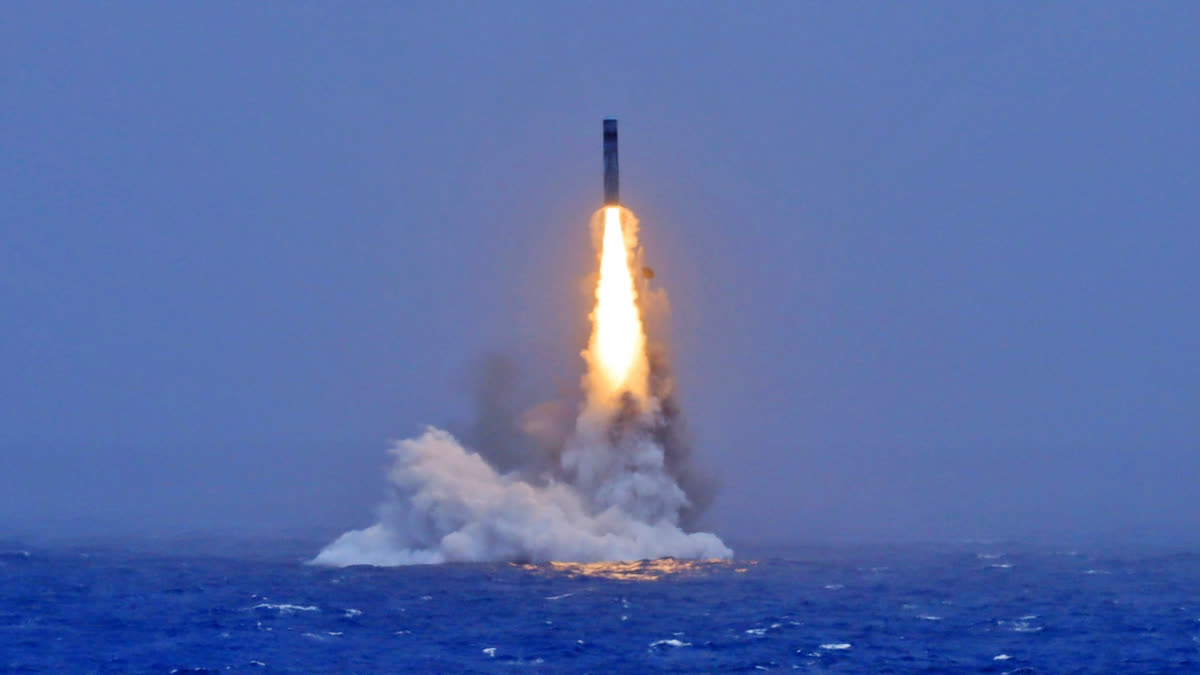 China missile test