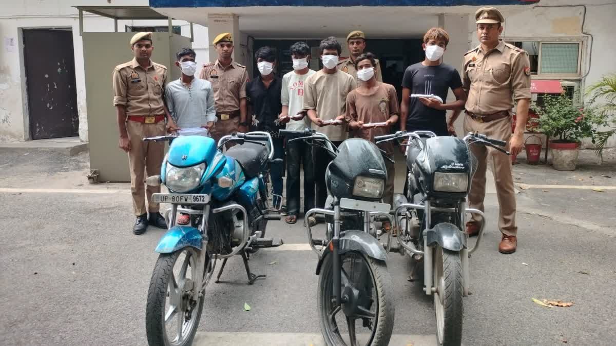 बाइक चोर गिरोह का भंडाफोड़