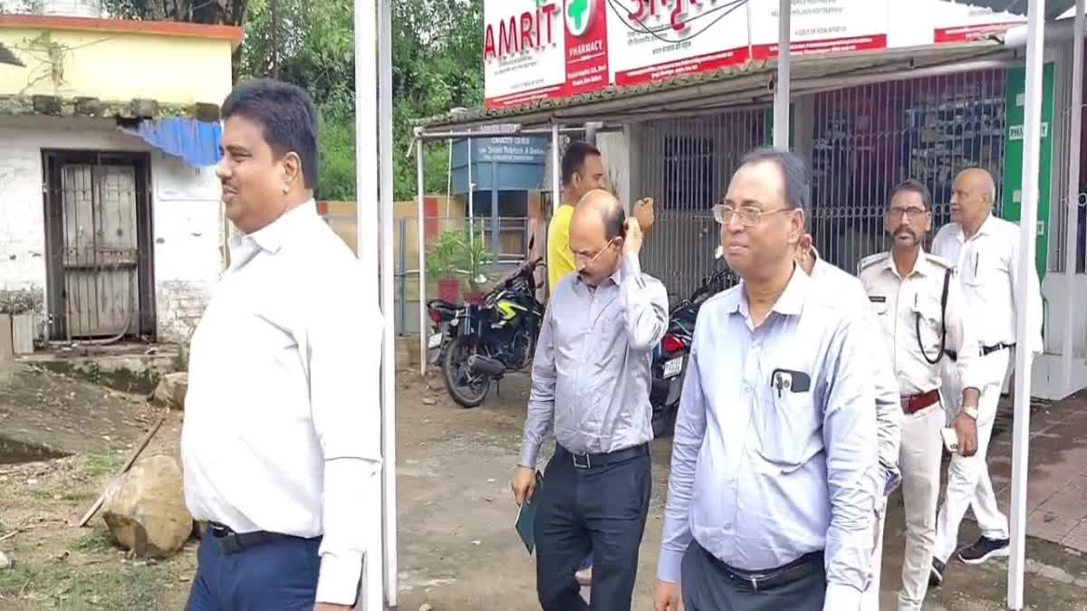 vigilance team inspection pharmacy at CCL Central Hospital in Bokaro