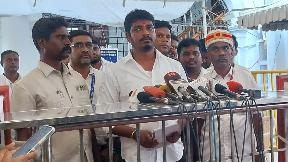 Tamil Nadu Minister Vignesh Announces 25% Wage Hike For TASMAC Employees TVK government