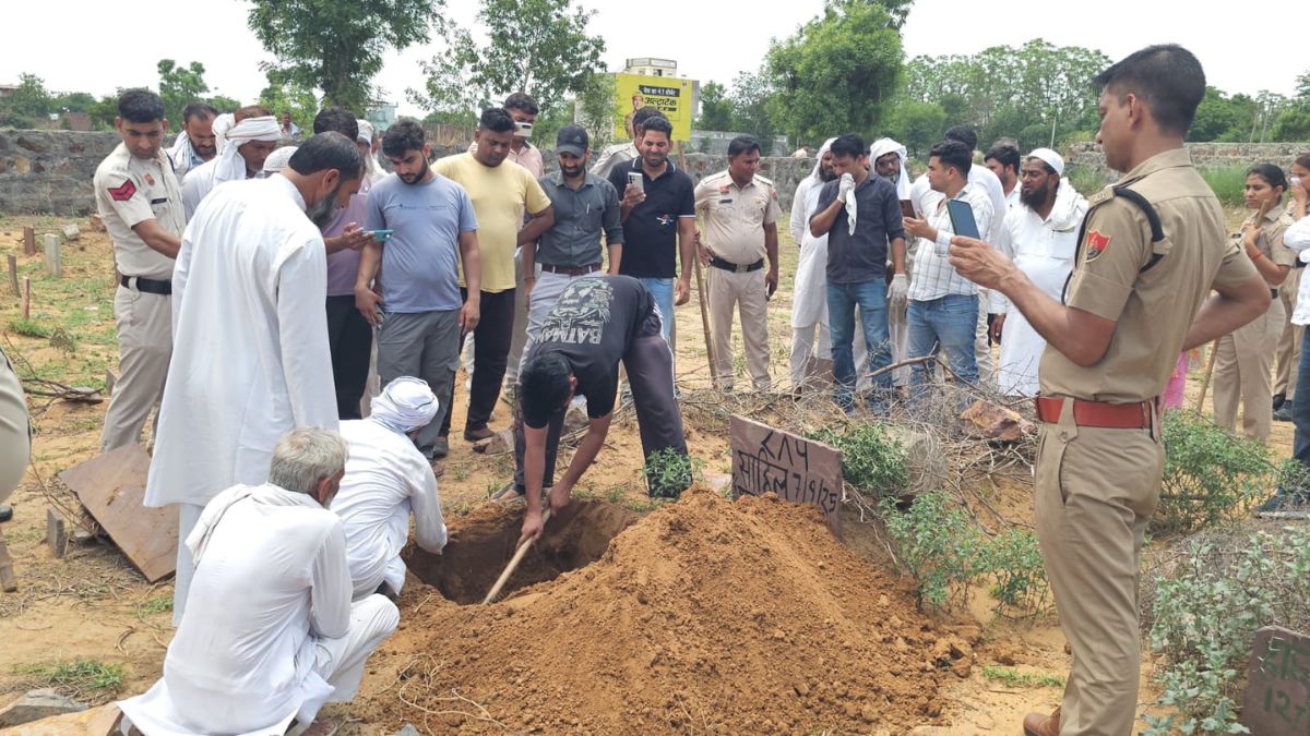 CHILD BODY EXHUMED NUH
