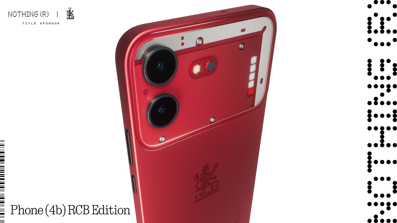 Nothing Phone (4b) RCB Edition