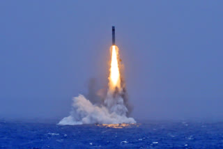 China missile test