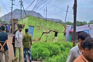 Land subsidence in Katras, Dhanbad