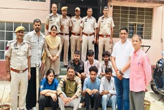 Daughter among seven arrested in Jaipur woman’s murder.