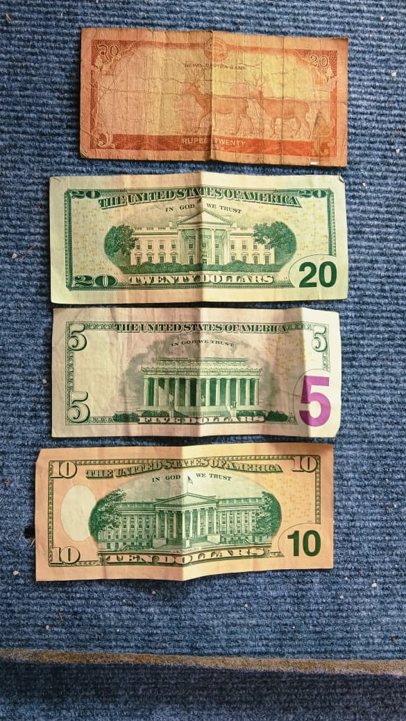 Nepal, USA, Thailand, Hong Kong currency found In Anjanadri temple hundi