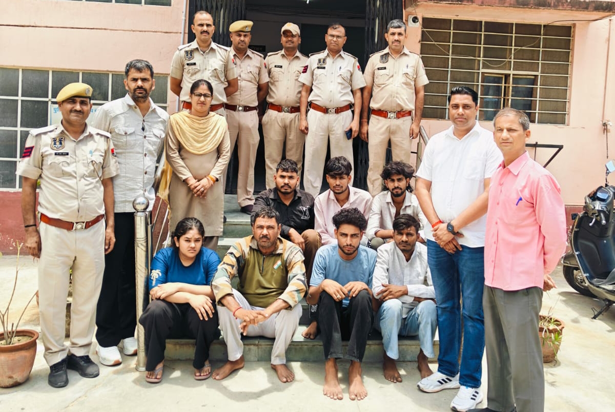 Accused in police custody