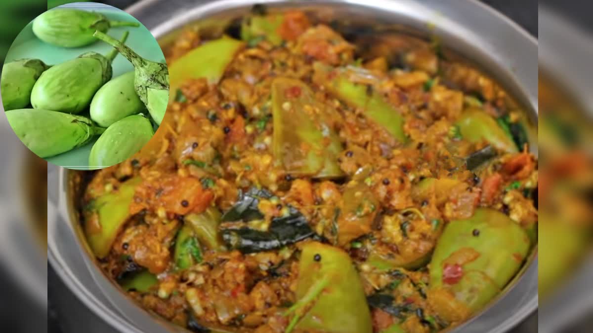 Vankaya Menthikura Curry Recipe