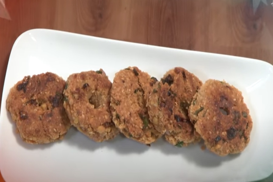 Masala Vada with Oats