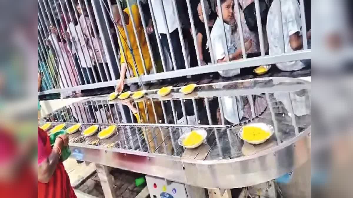 TTD Annaprasadam Moving Table