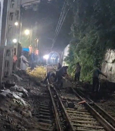 Haridwar Railway Track Debris