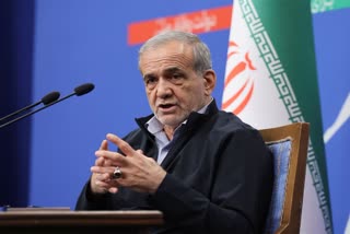 WEST ASIA CONFLICT  MASOUD PEZESHKIAN  STRAIT OF HORMUZ  Iran President