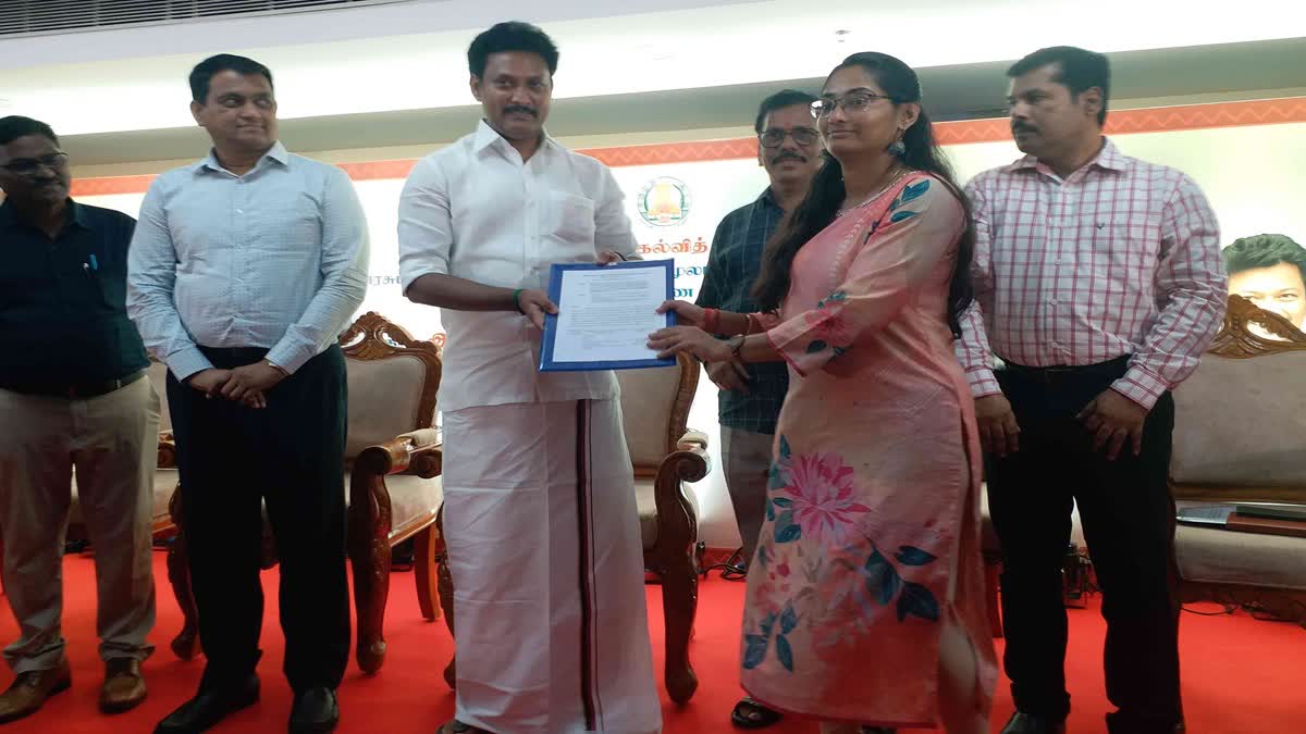 ''குழந்தைகளுக்கான கல்வி நிதியில் ஒன்றிய அரசு விளையாட வேண்டாம்'' - அமைச்சர் அன்பில் மகேஸ் பொய்யாமொழி!